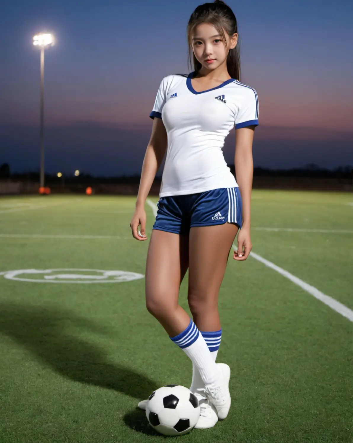 优秀的女足球员在比赛中展现出了自己的实力 优秀的女足球员在比赛中展现出了自己的实力