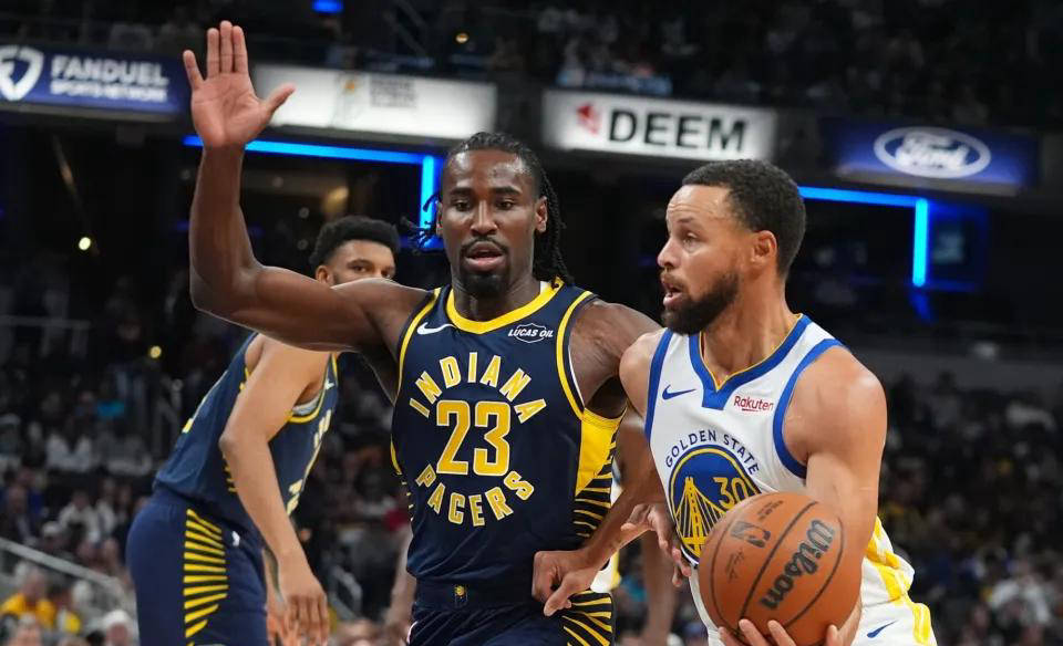 勇士全队表现出色，击败步行者